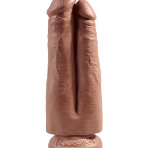 King Cock 7'' Two Cocks One Hole: Doppeldildo