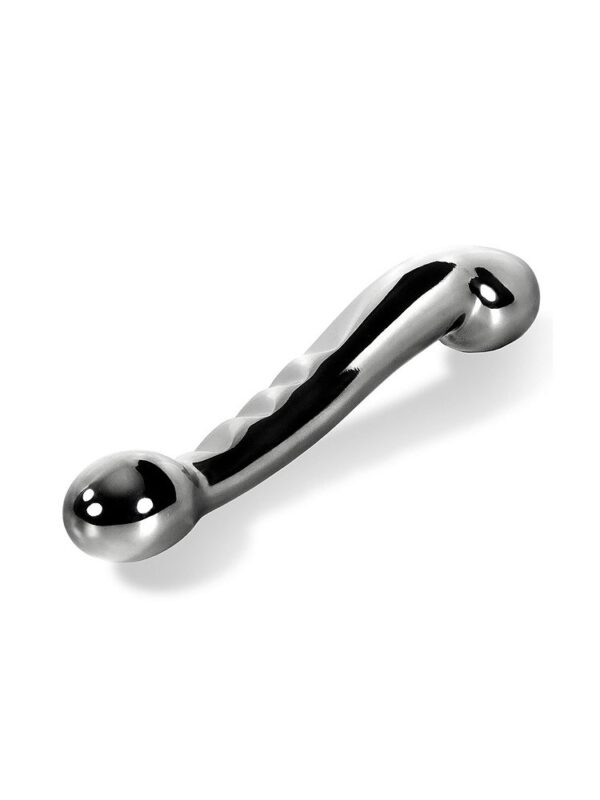 Black Label Stainless Steel Elegant G-Spot Dildo: Edelstahl-Dildo