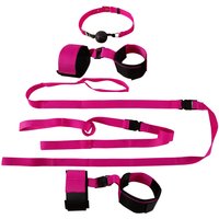 10-teiliges Bondage-Set „Pink Passion Bondage Kit“, Grundausstattung für Fessel-Einsteiger.