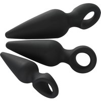3-teiliges Analplug-Set