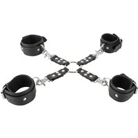 3-teiliges Fessel-Set, verstellbar