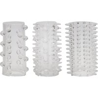 3-teiliges Penismanschetten-Set „Sleeve Set“