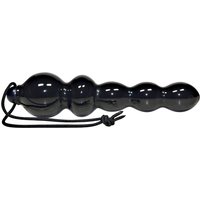 Analdildo „My Black Jacks“ mit Rückholschlaufe