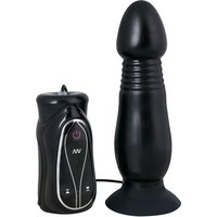 Analplug „Anal Pusher“ mit Stoßfunktion und Vibration