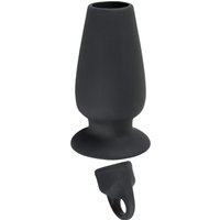 Analplug „Lust Tunnel with Stopper“, 10 cm, hohl