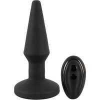Analplug „RC Inflatable Plug with Vibration“ zum Aufpumpen, 10 Vibrationsmodi