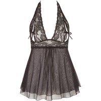 Babydoll mit Neckholder und doppellagigem Rockteil