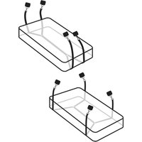Bettfessel-Set „Wraparound Mattress Restraints“ aus Samt