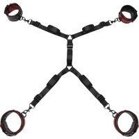 Bettfesseln „Sweet Anticipation Under Mattress Restraint Set“, verstellbar