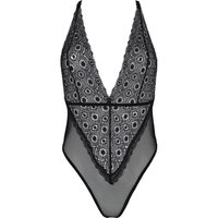 Body „Zinnia“ aus Powernet und Spitze