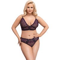Bralette plus Slip aus Spitze