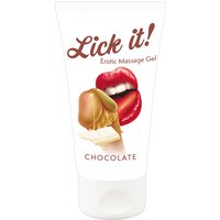 Gel "Erotic Massage Gel Chocolate“ mit Schokoladen-Aroma