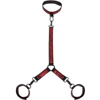Hals- und Handfessel „Sweet Anticipation Collar and Wrist Cuffs“, beidseitig tragbar