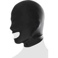Kopfmaske „Spandex Open Mouth Hood“, mit Mundaussparung