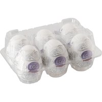 Masturbator „Egg Cloudy”, mit Reizstruktur