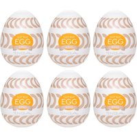 Masturbator „Egg Ring“ mit Rillenringe-Stimulationsstruktur