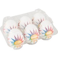 Masturbator „Egg Shiny Pride Edition“, mit Rillenstruktur
