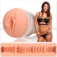 Masturbator „Eva Lovia“ mit Noppen und Rillen