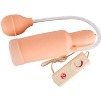 Masturbator „French Kiss“ mit Vibration und Pumpball