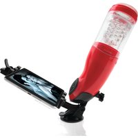 Masturbator „Mega-Bator Mouth“, mit Tablet-Halterung