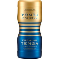 Masturbator „Premium Dual Sensation Cup”mit 2 Öffnungen und Saugeffekt