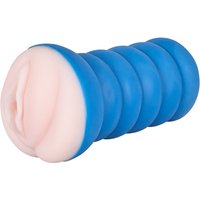 Masturbator „Soft Vagina“ in griffiger flexibler Dose, innen mit Stimulationsnoppen