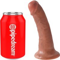 Naturdildo 6" Cock mit Saugfuß