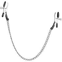 Nippelklammern „Alligator Nipple Clamps“, mit Metallkette, 43 cm