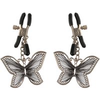 Nippelklammern „Butterfly Nipple Clamps“, mit Schmuckelementen