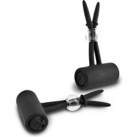 Nippelklemmen „Vibrating Silicone Nipple Lassos“, mit Vibration