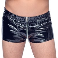 Pants aus Lack mit Front-Reißverschluss