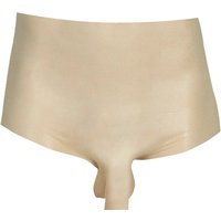 Pants mit Hülle für Penis und Hoden, Latex
