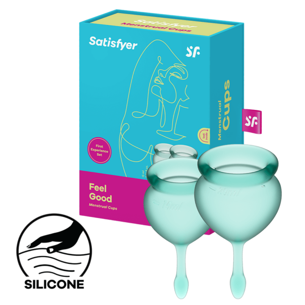 Satisfyer Feel Good - Menstrual Cup Set, 15&20ml