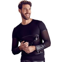 Shirt mit abknöpfbarem Brustharness