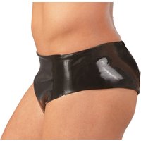 Slip mit Anal-Dildo, Latex