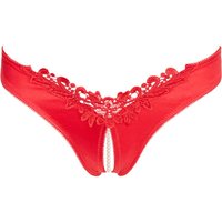 Slip ouvert mit Perlenkette durch den Schritt