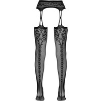 Straps-Strumpfhose in Strapsgurt-Optik