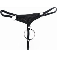 String mit abknöpfbarem Penisring