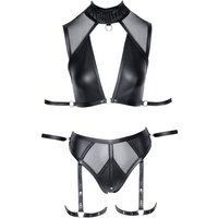 Top plus Slip mit Schenkel-Harnesses (abnehmbar)