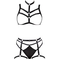3-teiliges Harness-Set mit verstellbaren Hakenverschlüssen