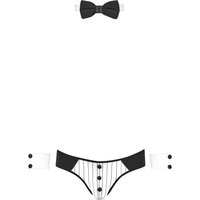 Jockslip plus Handgelenk-Manschetten und Fliege im Set
