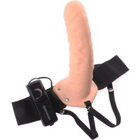 Umschnalldildo „Vibrating Hollow Strap-On“, hohl, mit Vibration