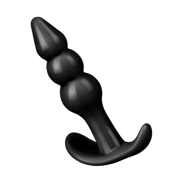 Analdildo mit Kugelstruktur, 9 cm