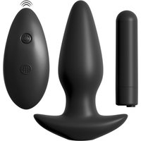Vibro-Analplug „remote controlled silicone plug“ mit Fernbedienung