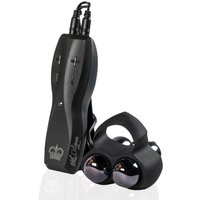 Vibro-Penisring „JETT“ mit 5 Vibrationsmodi, hohe & tiefe Frequenzwellen
