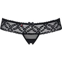 String ouvert aus Tüll und Spitze