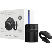 Toy-Set „Double the Fun“ mit Arcwave-Masturbator Voy & Paarvibrator We-Vibe Sync 2