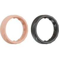 2-teiliges Set „4in1 Cock Rings“ mit Silikonringen für Eichel, Penis, Hoden