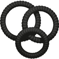 3-teiliges Penisringset „Lust hoch 3“