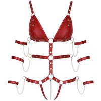 Body ouvert mit 6 abnehmbaren Fesseln
